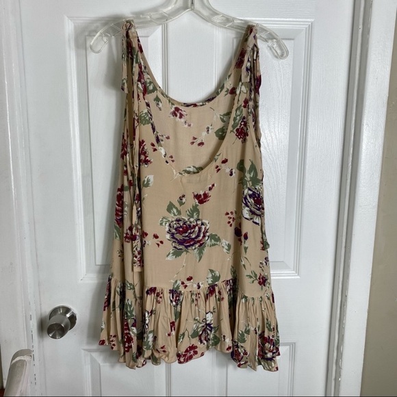 Faithful the Brand Floral Tie Strap Mini Dress size XS - Picture 3 of 7